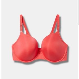 TORRID T-Shirt Lightly Lined Smooth 360° Back Smoothing™ Bra - pink - NWT 40DDD